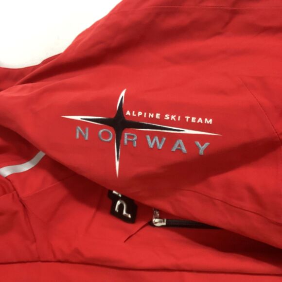 Phenix Norway Alpine Ski Team Jacket-XL-Red-Thunderon Digenite Therm-Detach Hood - Picture 11 of 16